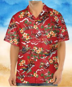 3D Christmas Santa Hawaii Shirt