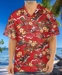 3D Christmas Santa Hawaii Shirt