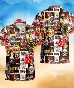 3D Classic 80s Rock Puzzle Music Band Hawaiian Shirts For Men – Thoughtful Personalized Gift For The Whole Family