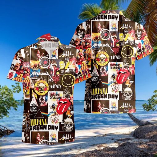 3D Classic 80s Rock Puzzle Music Band Hawaiian Shirts For Men – Thoughtful Personalized Gift For The Whole Family
