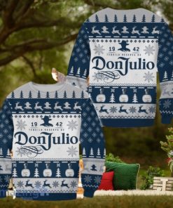 3D Don Julio Tequila Reservade 1942 Ugly Sweater Christmas Style Gift For Men And Women