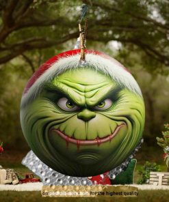 3D Grinchmas Smile Ornament, Grinch Christmas Tree Decorations 2023