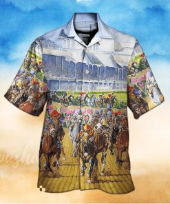 3D Horseback Riding Eat Sleep Horse Again Hawaiian Shirt