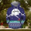 Beagle On Christmas Custom Hoodie 3D All Over Print