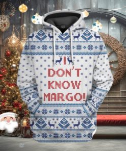 3D I Dont Know Margo National Lampoons Christmas Vacation Custom Hoodie 3D All Over Print