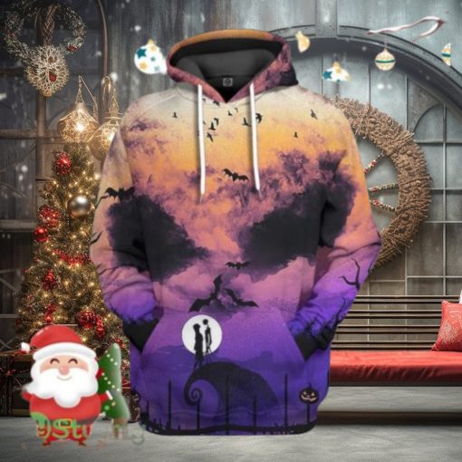 3D Nightmare Before Christmas Halloween Hoodie 3D All Over Print