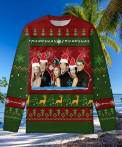 3D Print Friends Ugly Christmas Sweater Christmas Gift For Men And Women