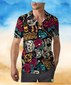 3D Retro Sugar Skull Halloween Shirt Sunset Gift For Men And Women Holiday