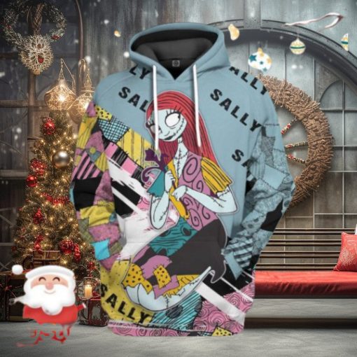 3D Sally Skellington The Nightmare Before Christmas Custom Hoodie 3D All Over Print