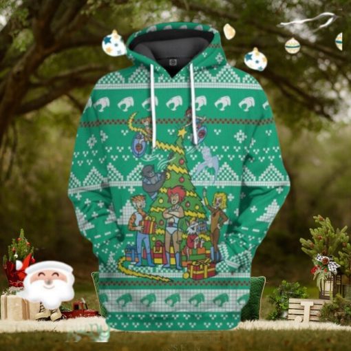 3D Santa Christmas Hoodie 3D All Over Print