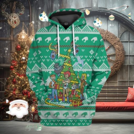 3D Santa Christmas Hoodie 3D All Over Print