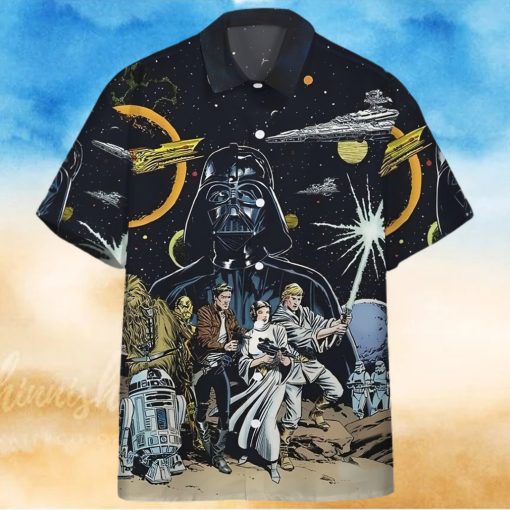 3D Star Wars As Long As Theres Light Custom Short Sleeves Shirt