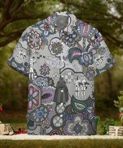 3D Star Wars Bandana Custom Gray Pattern Hawaiian Shirt Style Gift For Men And Women