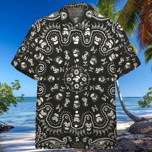 3D Star Wars Bandana Pattern Custom Hawaiian Shirt