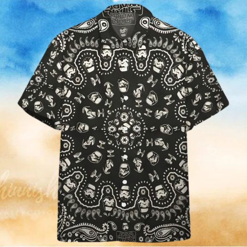 3D Star Wars Bandana Pattern Custom Hawaiian Shirt