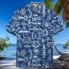 3D Star Wars Blueprint Of Spaceship Scan Custom Hawaiian Shirt