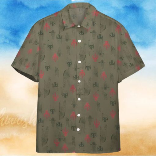 3D Star Wars Boba Fett For Mandalorian Beach Vacations Custom Hawaiian Shirt