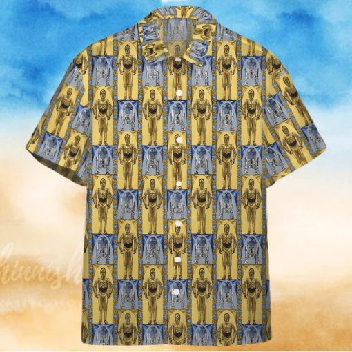 3D Star Wars C3po And R2d2 Custom Hawaiian Shirt