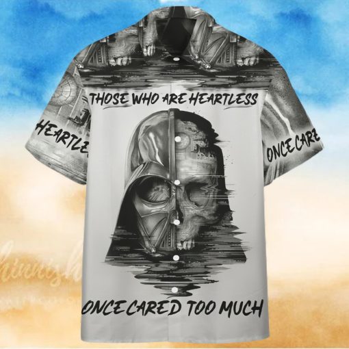 3D Star Wars Darth V Once Cared Too Much Custom Hawaiian Shirt