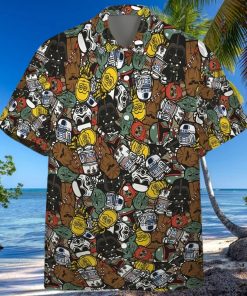 3D Star Wars Mini Characters Custom Hawaiian Shirt