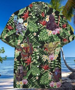 3D Star Wars Mini Characters The Floral Vibe Custom Hawaiian Shirt