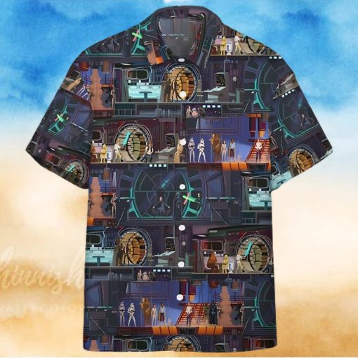 3D Star Wars Pixel Mix Custom Hawaii Shirt