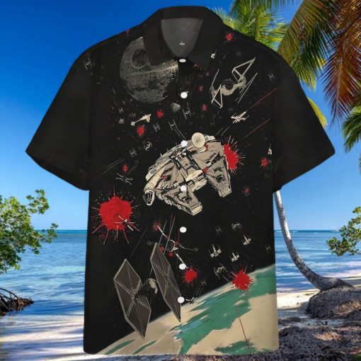 3D Star Wars Spaceships Custom Short Sleeves Shirt