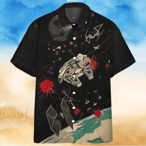 3D Star Wars Spaceships Custom Short Sleeves Shirt