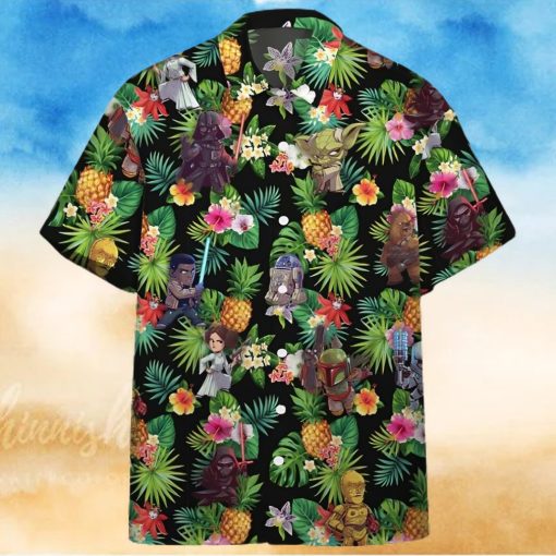 3D Star Wars Tropical Vibe Custom Short Sleeves Shirt