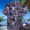 3D Star Wars Vader Floral Purple Custom Hawaiian Shirt