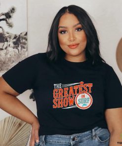 Miami Dolphins the greatest show on surf shirt