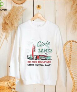 Civic Lanes 234 Pico Boulevard Santa Monica CA shirt