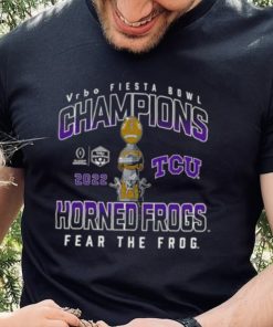 Tcu Horned Frogs Fanatics Branded College Football Playoff 2022 Fiesta Bowl Champions Hometown Shirt