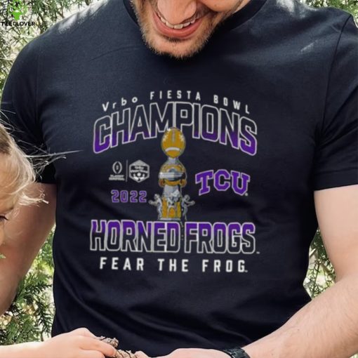 Tcu Horned Frogs Fanatics Branded College Football Playoff 2022 Fiesta Bowl Champions Hometown Shirt