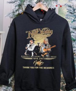 Neil Young Shakey Returns To The Road Tour 2023 Thank You For The Memories T Shirt