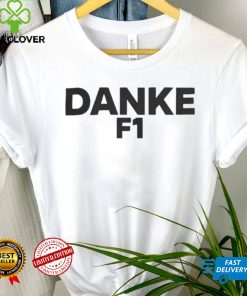 Sebastian Vettel Wearing Danke F1 Shirt