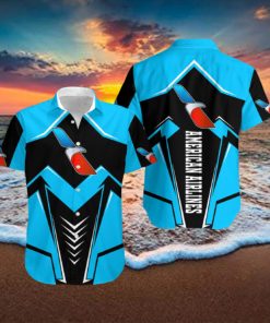 3d All Over Printed American Airlines Short Sleeve 3D Hawaiian Shirt Summer Gift