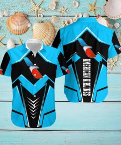 3d All Over Printed American Airlines Short Sleeve 3D Hawaiian Shirt Summer Gift