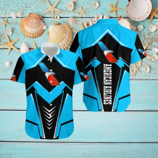 3d All Over Printed American Airlines Short Sleeve 3D Hawaiian Shirt Summer Gift