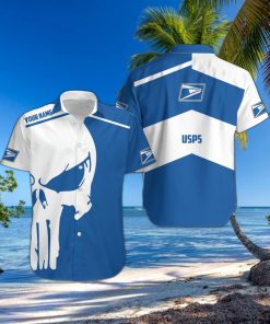 3d All Over Printed Usps Aloha 3D Skull Hawaiian Shirt Gift For Summer_