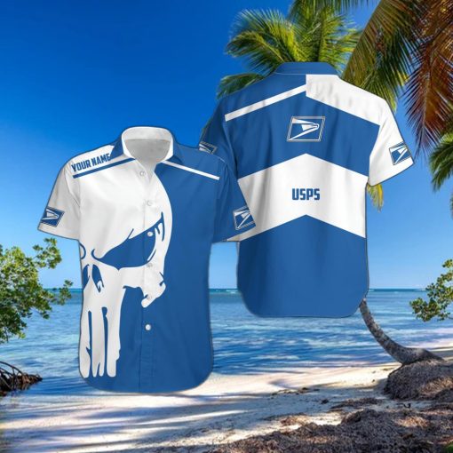 3d All Over Printed Usps Aloha 3D Skull Hawaiian Shirt Gift For Summer_