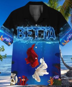 3d Betta Fish Hawaiian Shirt Cheap