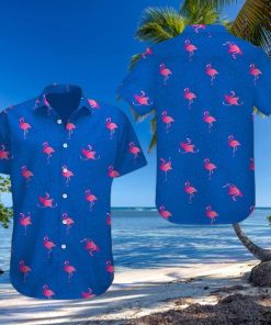 3d Flamingo Aop Aloha Shirt Hawaiian Aloha Shirt