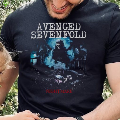 Avenged Sevenfold Nightmare Vintage Unisex Black Cotton Short T Shirt