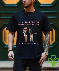 Donald Trump I’m voting for the convicted felon 2024 fan shirt