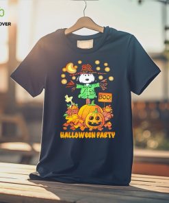 Pumpkin straw man Snoopy boo Halloween Party shirt 3 Pumpkin straw man Snoopy boo Halloween Party shirt