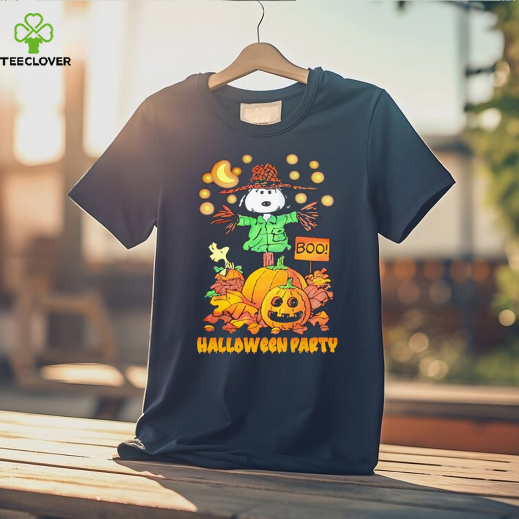 Pumpkin straw man Snoopy boo Halloween Party shirt Pumpkin straw man Snoopy boo Halloween Party shirt