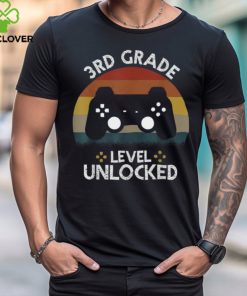3rd Grade Level Unlocked Video Game Vintage Back To School T Shirt 1 3rd Grade Level Unlocked Video Game Vintage Back To School T Shirt