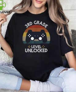 3rd Grade Level Unlocked Video Game Vintage Back To School T Shirt 2 3rd Grade Level Unlocked Video Game Vintage Back To School T Shirt