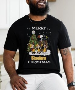 Pittsburgh Steelers Snoopy Family Christmas Shirt 2 Pittsburgh Steelers Snoopy Family Christmas Shirt